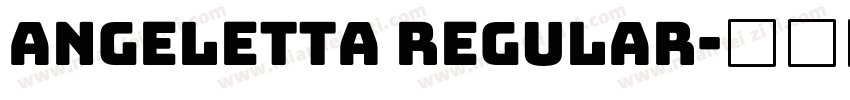 Angeletta Regular字体转换